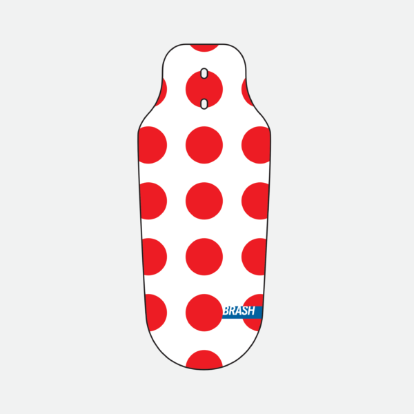 Polka mudguard flap